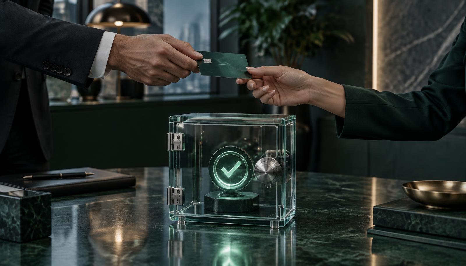 Secure account handover using escrow protection